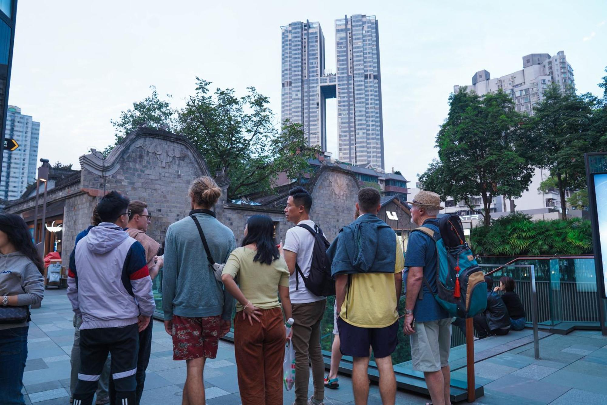 Chengdu Mix Hostel Courtyard Poshpacker Екстериор снимка