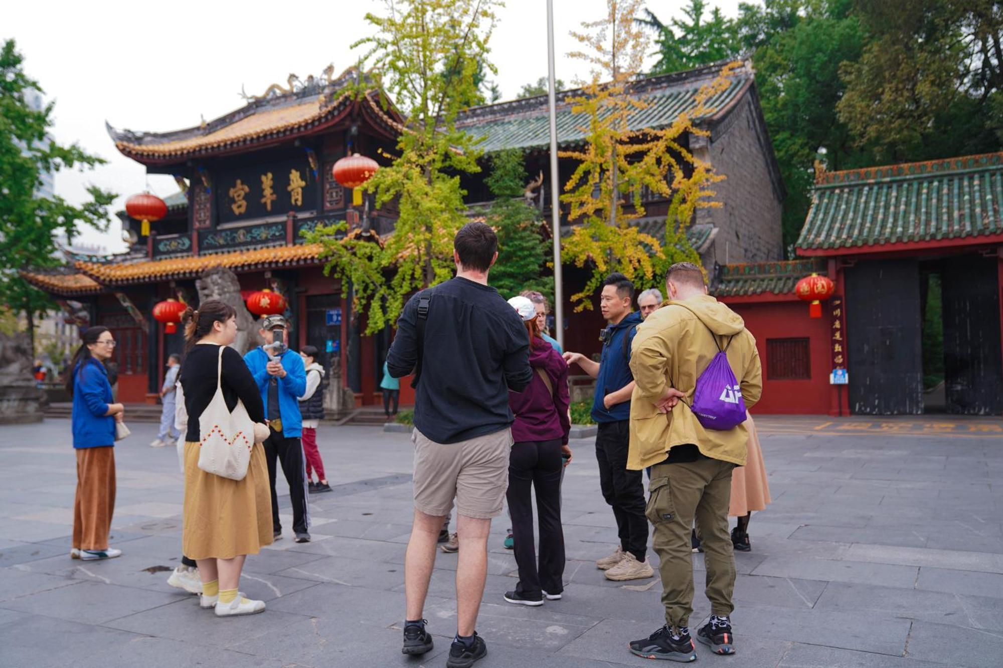 Chengdu Mix Hostel Courtyard Poshpacker Екстериор снимка